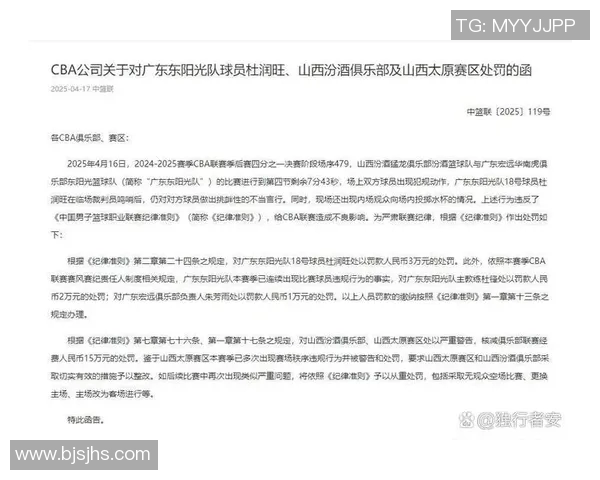 官方公告：CBA被罚+停赛！